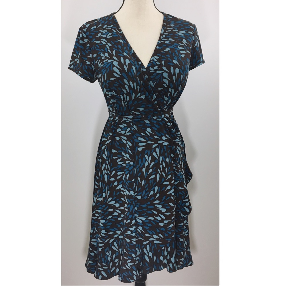 Business Casual Wrap Dress